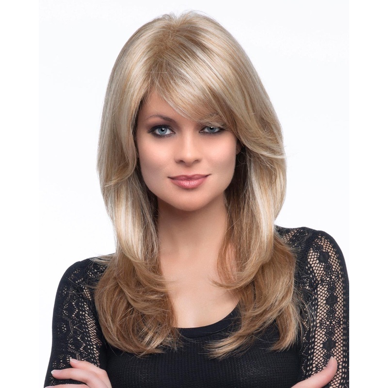 Brooke | Lace Front & Monofilament Synthetic Wig by Envy Almond Breeze