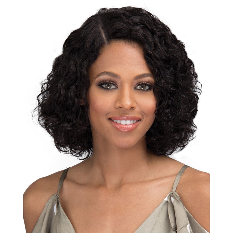 Ladona | Lace Part Human Hair Wig by Bobbi Boss Natural
