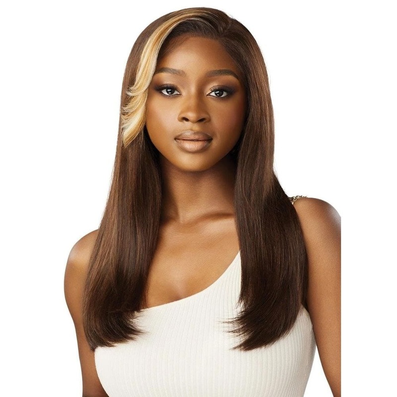 Outre Melted Hairline Lace Front Wig – Amelia 1 JET BLACK