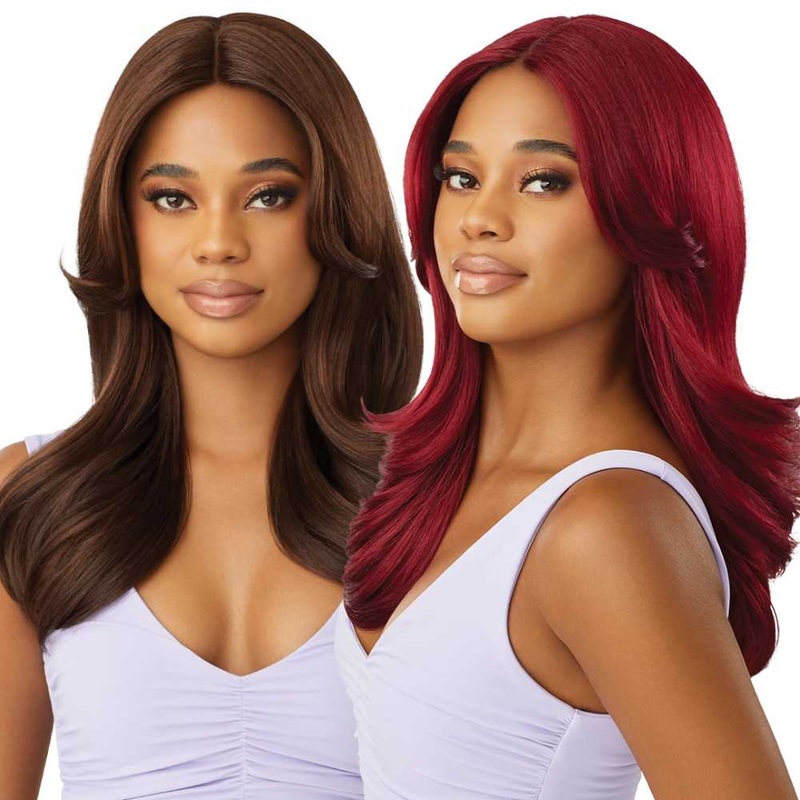 Outre The Daily Wig Style & Dash Synthetic Lace Part Wig – Daily 3 1 JET BLACK