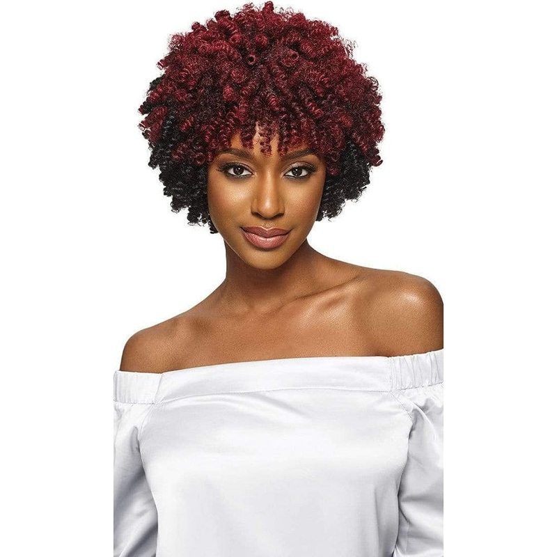Outre X-Pression Pre-Looped Crochet Hair – Curlette Small 10″ 1 JET BLACK