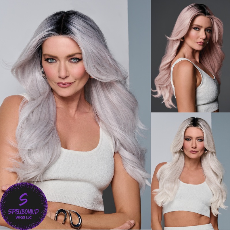 Queue the Hue – Signature Wig Collection by Raquel Welch Grey Lavender