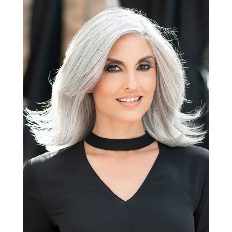 Zoey | Lace Front & Monofilament Human Hair Blend Wig by Envy Almond Breeze