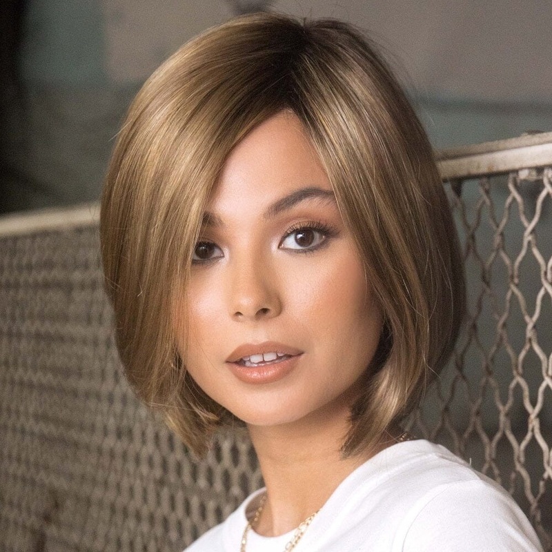 Carson Synthetic Wig by Rene of Paris |  Lace Front | Lace Part ROP Maple Frost