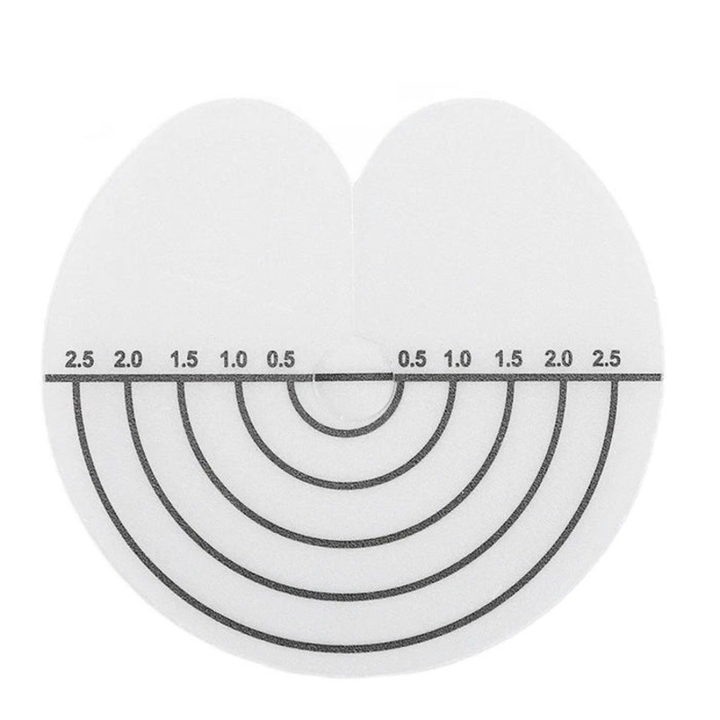 Lord & Cliff Plastic Fusion Disk Heat Guards for Hair Extension – One Pack (10 PCS)