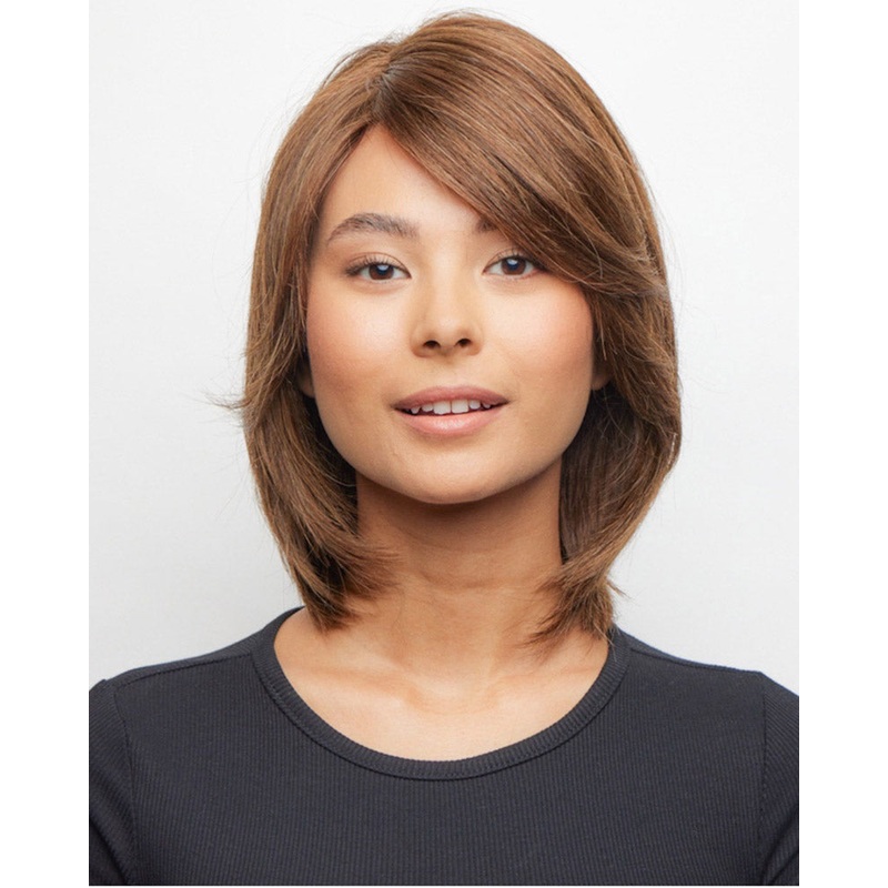 Payton (Exclusive) | Lace Front & Monofilament Human Hair Wig by Orchid Almond Toast