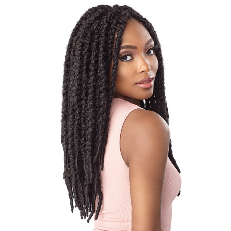 Sensationnel Lulutress Pre-Looped Crochet Braid – 2X WATER WAVE LOCS 18″ 1
