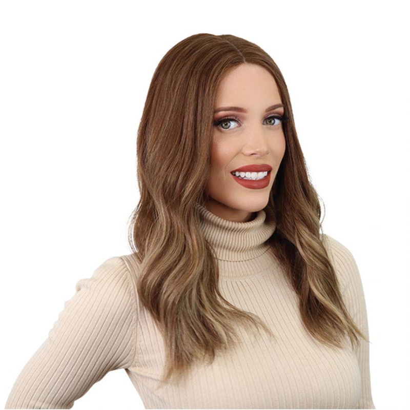 20″ Divine Lace Top Wig Light Brown Babylight Zig Zag Lace Front