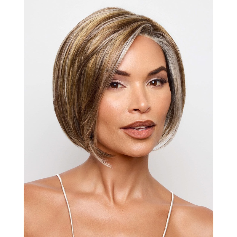 Beau (Exclusive) | Lace Front & Monofilament Part Synthetic Wig by Noriko Frosted Mushroom-R