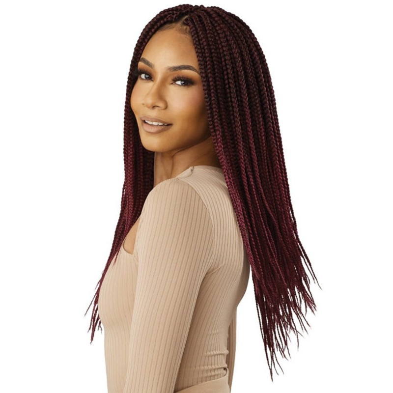 Outre X-Pression Twisted Up Crochet Braid – ORIGINAL BOX BRAID 3X (18″/24″/30″) 18 1