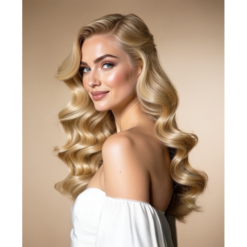 clip-in hair extensions honey blonde. 14″ Classic