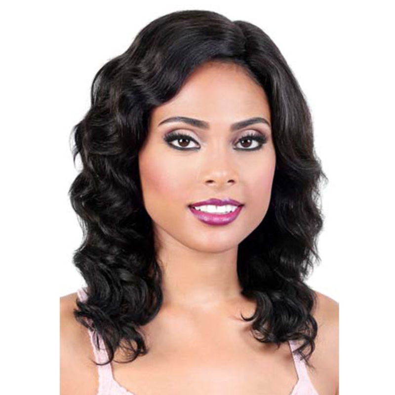 HPL Spin50 | Lace Part Remy Human Hair Wig by Motown Tress Natural