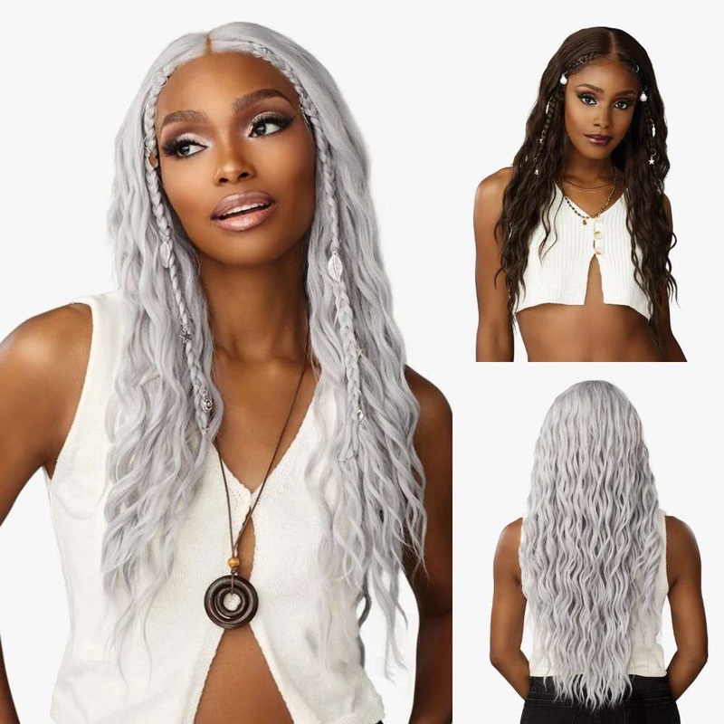 Sensationnel Festi-Gal Shear Muse Glueless HD Lace Front Wig – Dazzle Gal BLACK