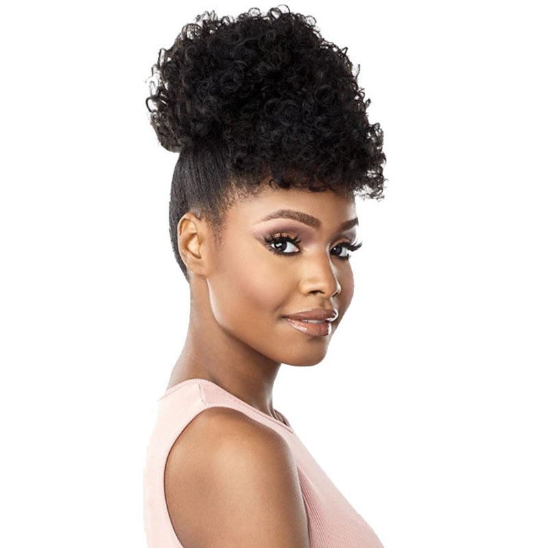 Sensationnel Instant 100% Premium Fiber Bun with Bangs – JANA 1