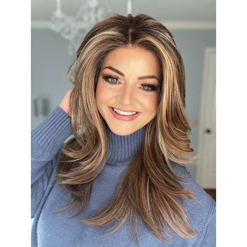 Sizzle | Synthetic Lace Front Wig (Mono Top) 2/4R