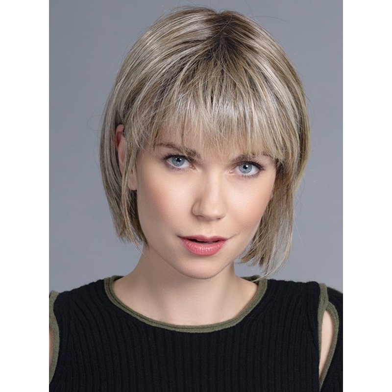 Fun | Synthetic Hair Topper (Hand Tied) AUBURN-ROOTED