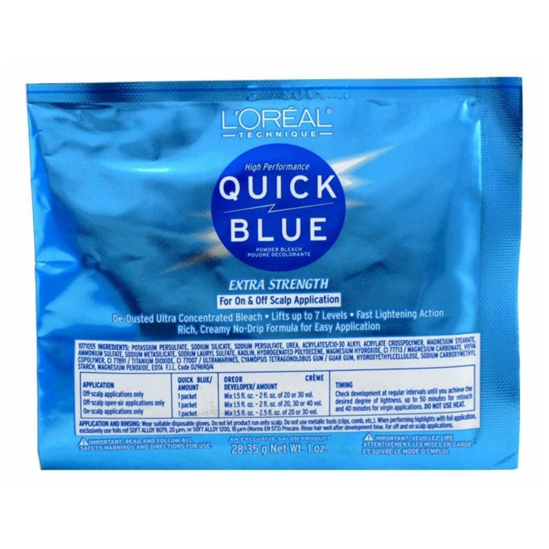 Loreal High Performance Quick Blue Powder Bleach 1 oz 1OZ