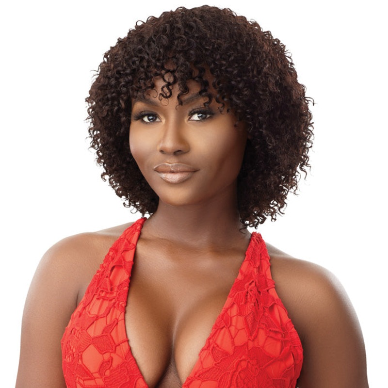 Outre Fab & Fly 100% Unprocessed Human Hair Full Cap Wig – TULIA NBLK