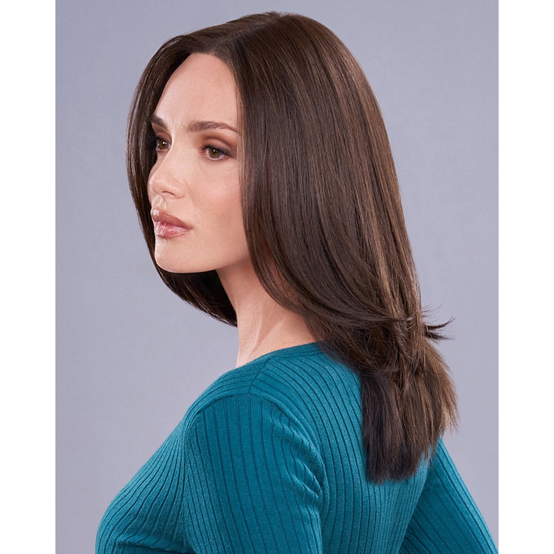Top Trend Lace HD Straight 14 inch (Exclusive) | Lace Front & Monofilament Synthetic Hair Topper by Jon Renau 12FS8