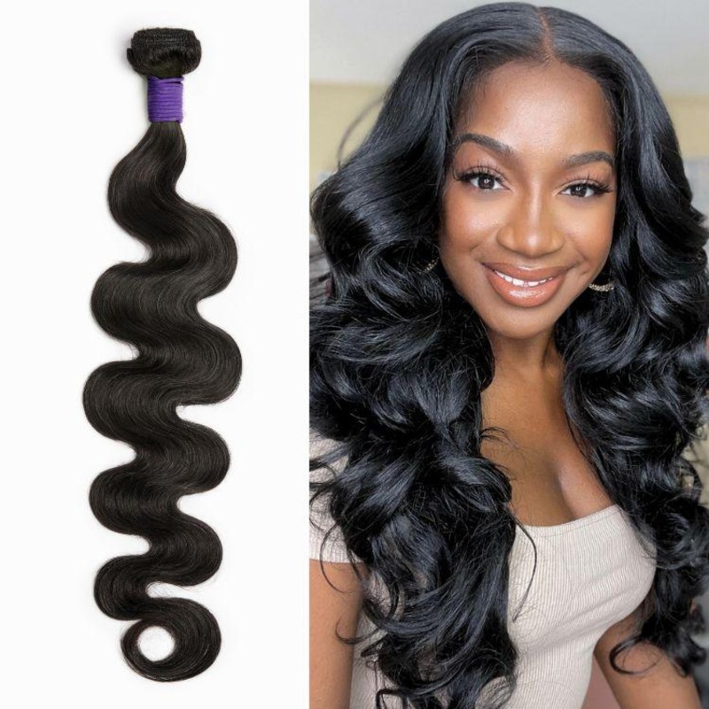 Upgraded Brazilian Hair | 1pc Body Wave 100% Virgin Brazilian Human Hair Bundle 10