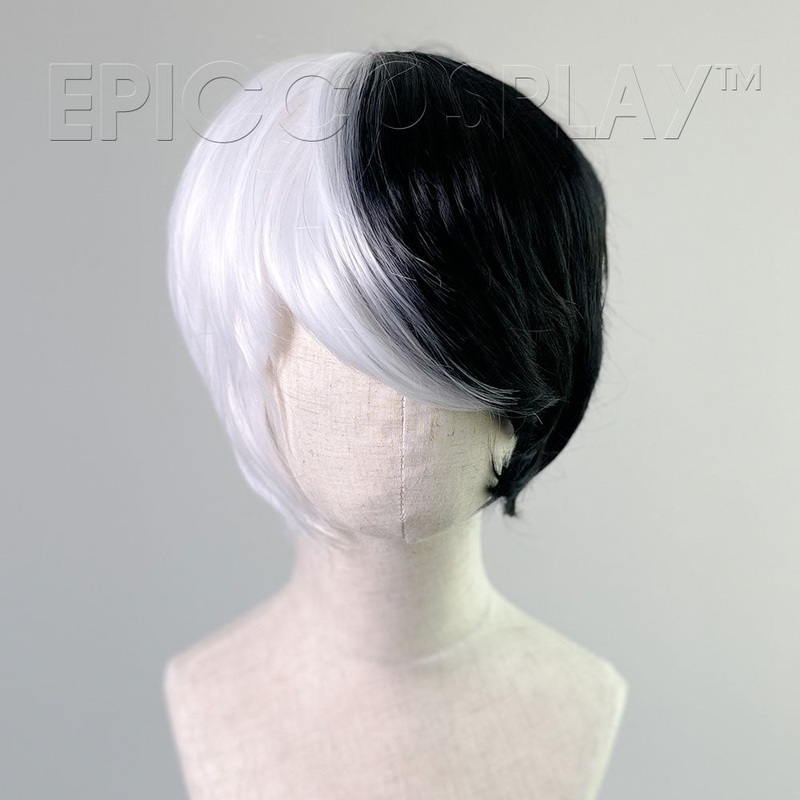 Aether – Classic White and Black Wig