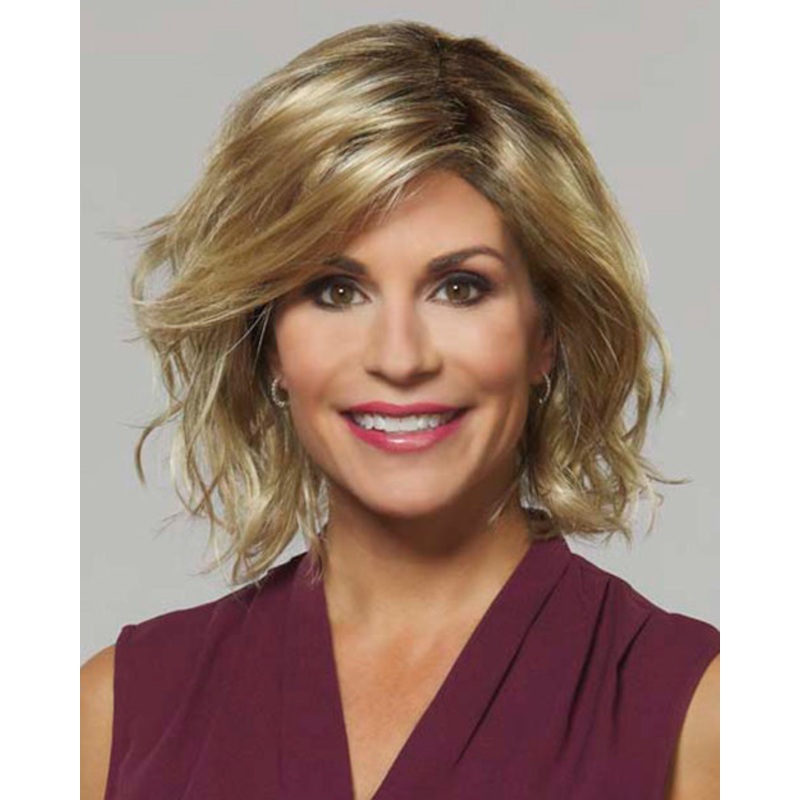 Fortune | Lace Front & Monofilament Part Synthetic Wig by Mane Attraction Butternut