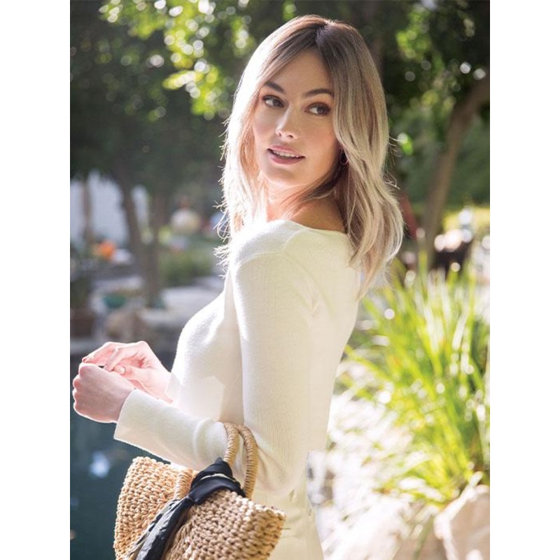 Hayden | Synthetic Wig (Mono Top) COFFEE-LATTE-R