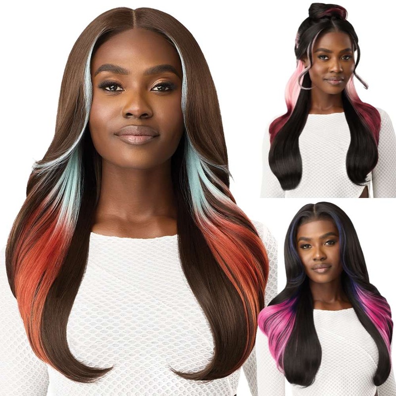 Outre Melted Hairline HD Lace Front Wig – MH 110 1 JET BLACK