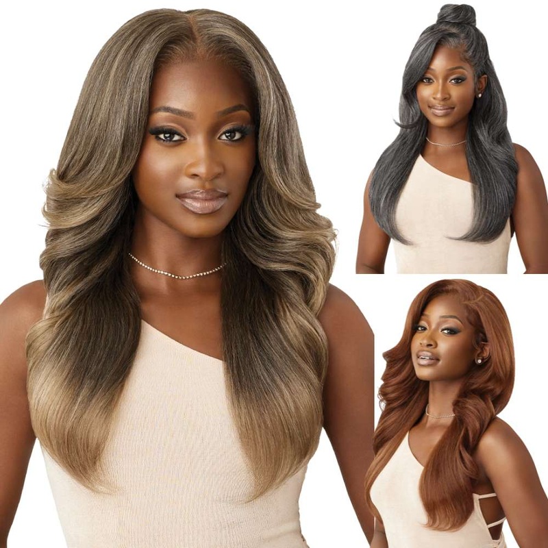 Outre Perfect Hairline 13X6 Lace Frontal Wig – Tayon 1 JET BLACK