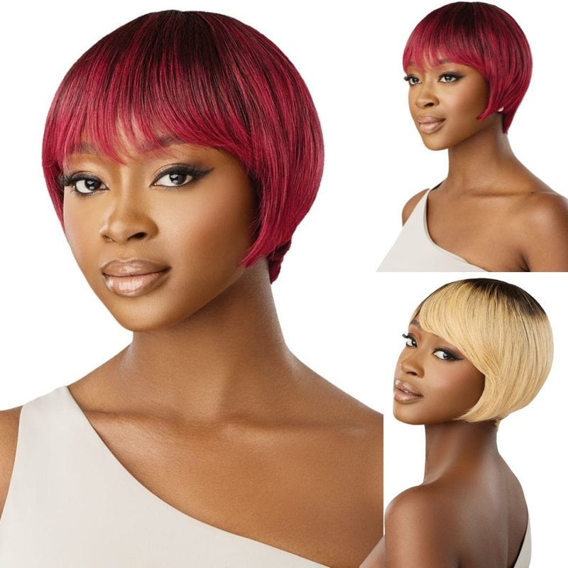 Outre Premium Duby Pre-Bumped Human Hair Wig – Carter 1 JET BLACK