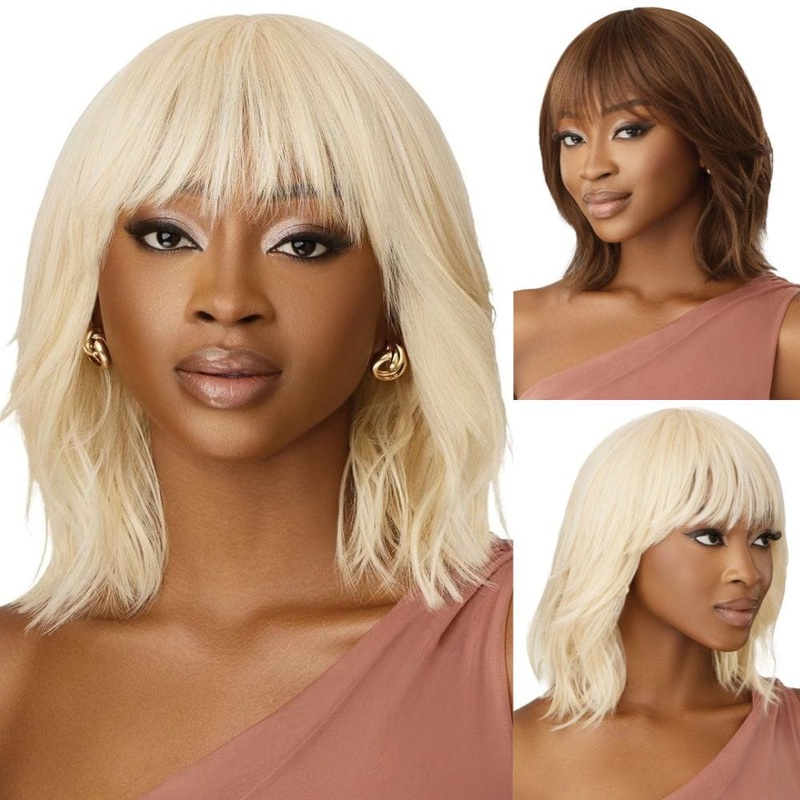 Outre Wigpop Synthetic Full Wig – Ollie 1 JET BLACK
