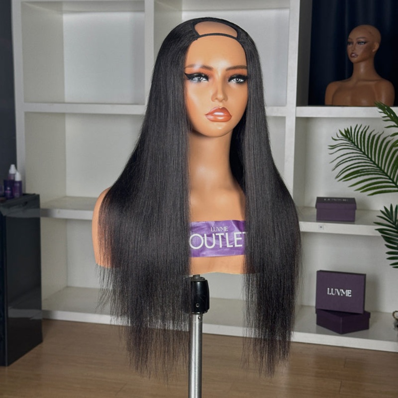 Special Deal | Yaki Straight Glueless U Part Wig Human Hair  – US Only 20