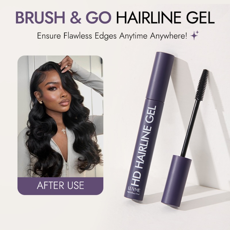US Only – Hairline Styling Gel, All-Day Strong Hold for Baby Hairs, Edges & Flyaways 1pc
