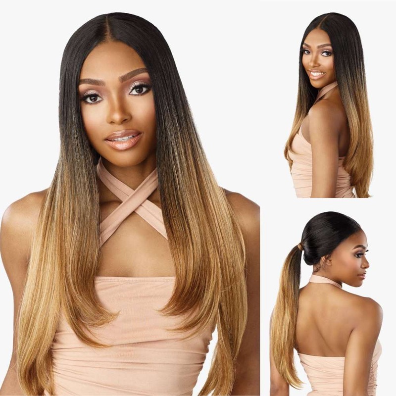 Sensationnel Glueless 360 HD Lace Wig – Butta 360 Unit 7 1 JET BLACK