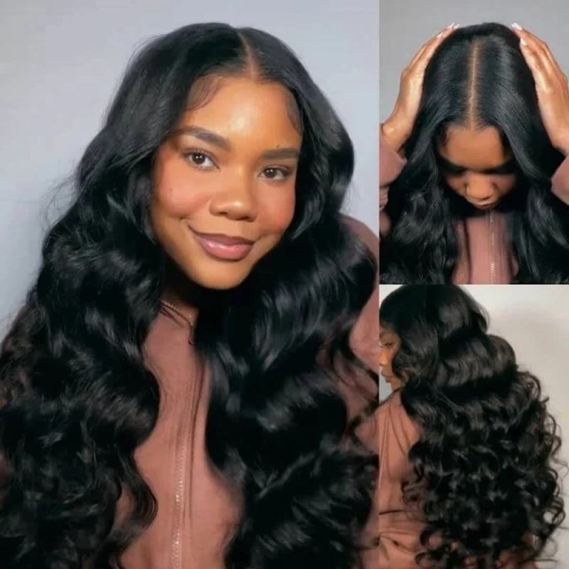 Exclusive Sale | Body Wave / Straight / Kinky / Deep Wave Human Hair U Part Wig Body Wave 10