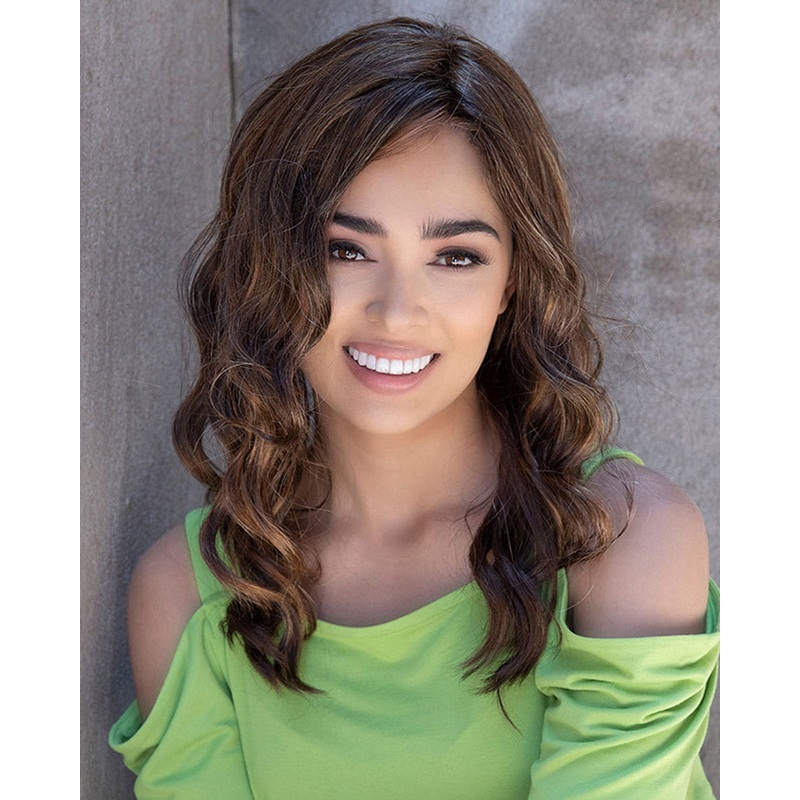 Maya | Lace Front & Monofilament Top Synthetic Wig by Envy Dark Blonde