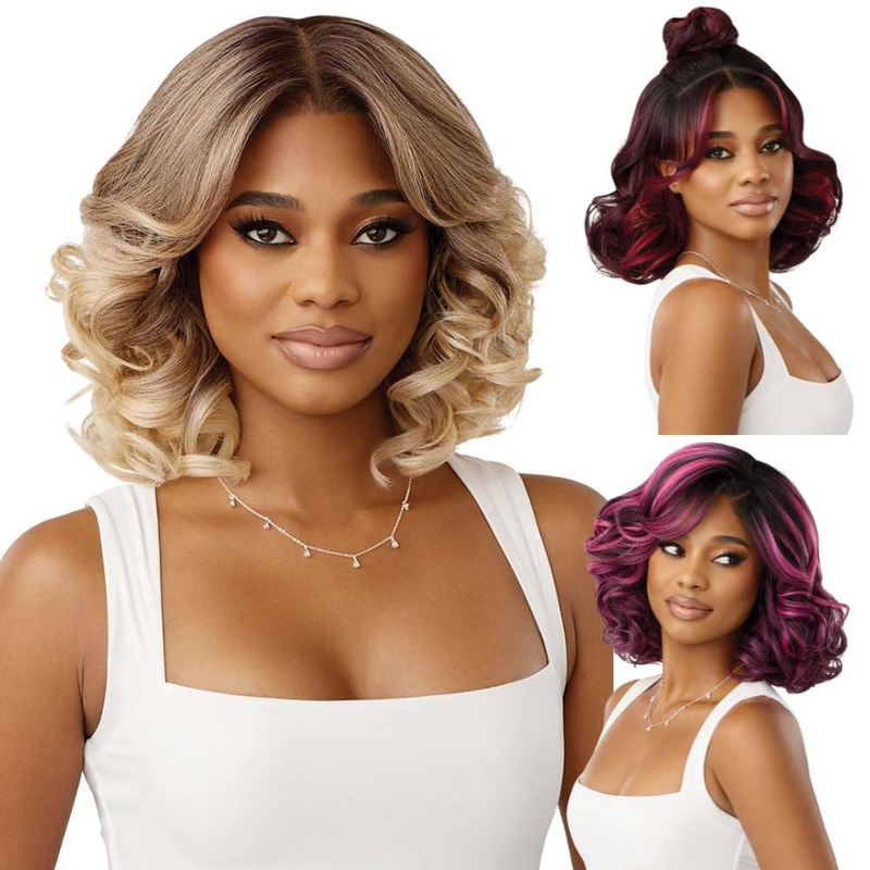 Outre Perfect Hairline 13X4 Lace Frontal Wig – Abigail 1 JET BLACK