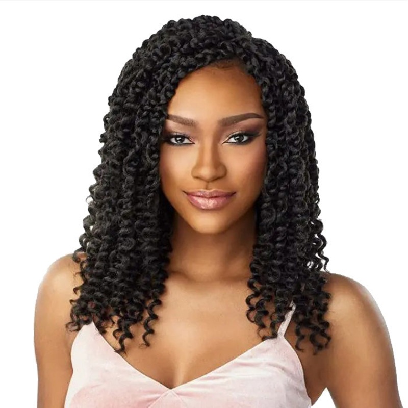 Sensationnel Lulutress Pre-Looped Crochet Braid – BOX BRAID PASSION TWIST 12″ 1