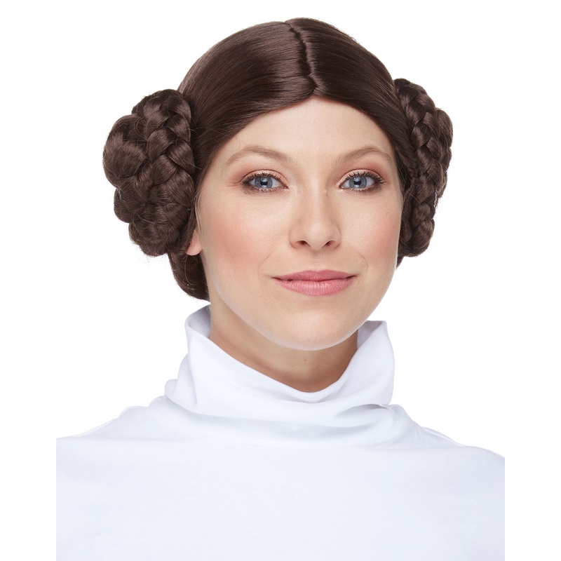 Space Princess | Costume Wig by Characters 12-Brown