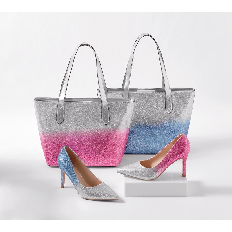 All That Glitters Pump by EY Boutique BLUE 10W