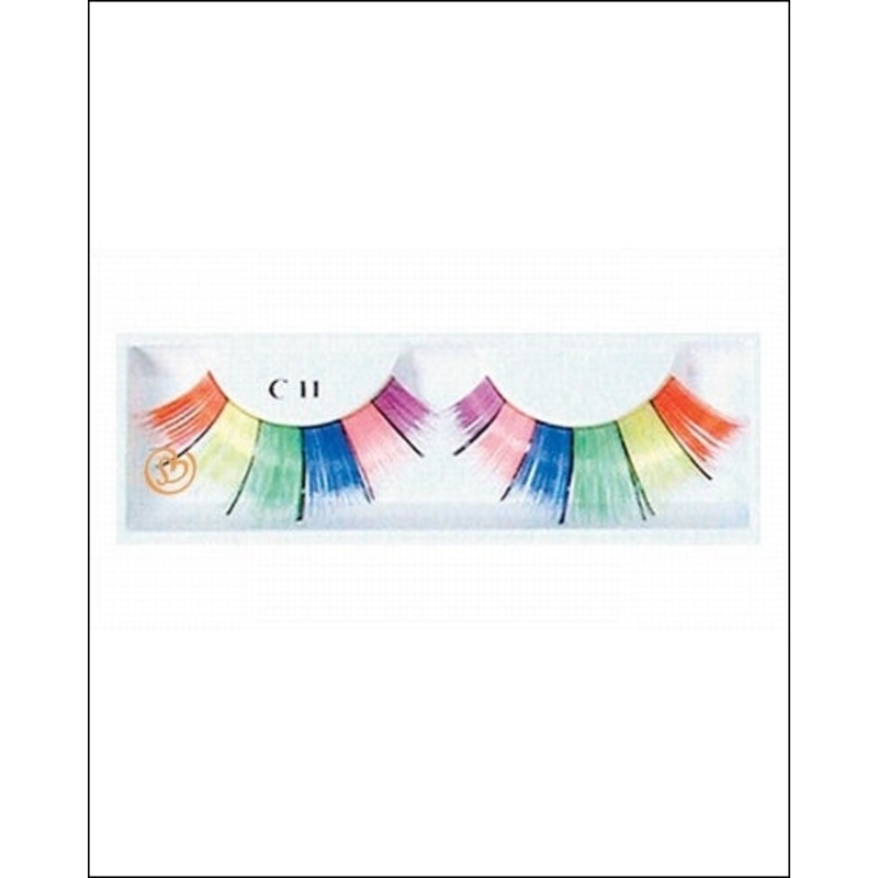 C11 Eyelashes (Wide Rainbow)