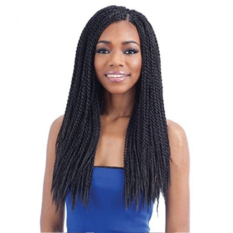 Freetress Crochet Braid LONG SENEGAL TWIST 1B