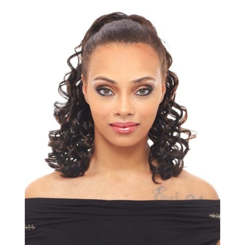 Janet Collection Ponytail Plum 1