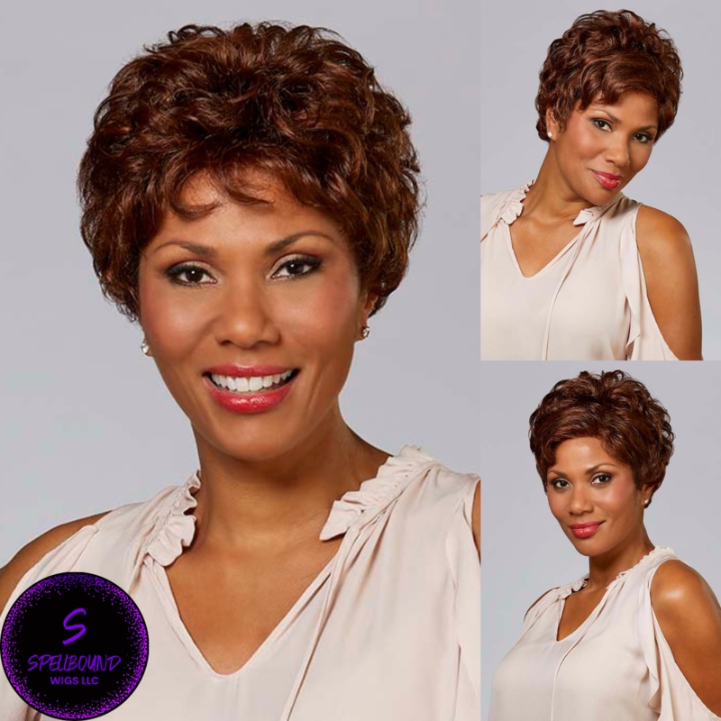 Lori – Naturally Yours Professional Collection by Henry Margu 4H – Medium dark brown with medium brown highlights