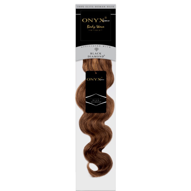 Onyx 100% Human Hair Weave – BODY WAVE 10/18″(Machine-Tied) 10 1