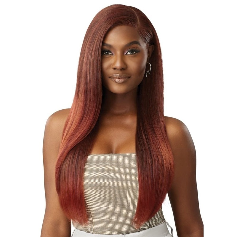 Outre Melted Hairline Swirlista Lace Front Wig – Swirl 101 1 JET BLACK