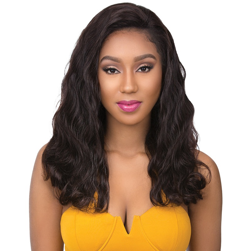 Sensationnel Bare & Natural 100% Brazilian Virgin Remi Full Hand-Tied Swiss Lace Wig BODY WAVE 22 Inch NATURAL