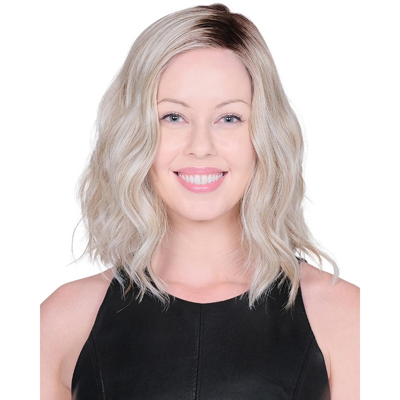 Single Origin E | Lace Front & Monofilament Part Synthetic Wig by Belle Tress British Milktea