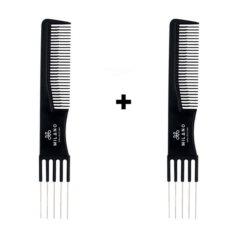 Anti-Static Carbon Teasing Comb – 2 Pack