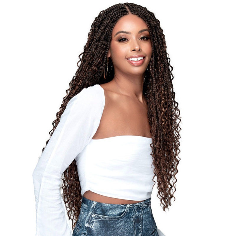 Bobbi Boss HD Lace Front Wig – MLF624 BOX BOHO BRAID 30 1